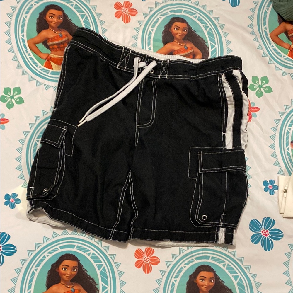 Mossimo Supply Co Black Cargo Shorts